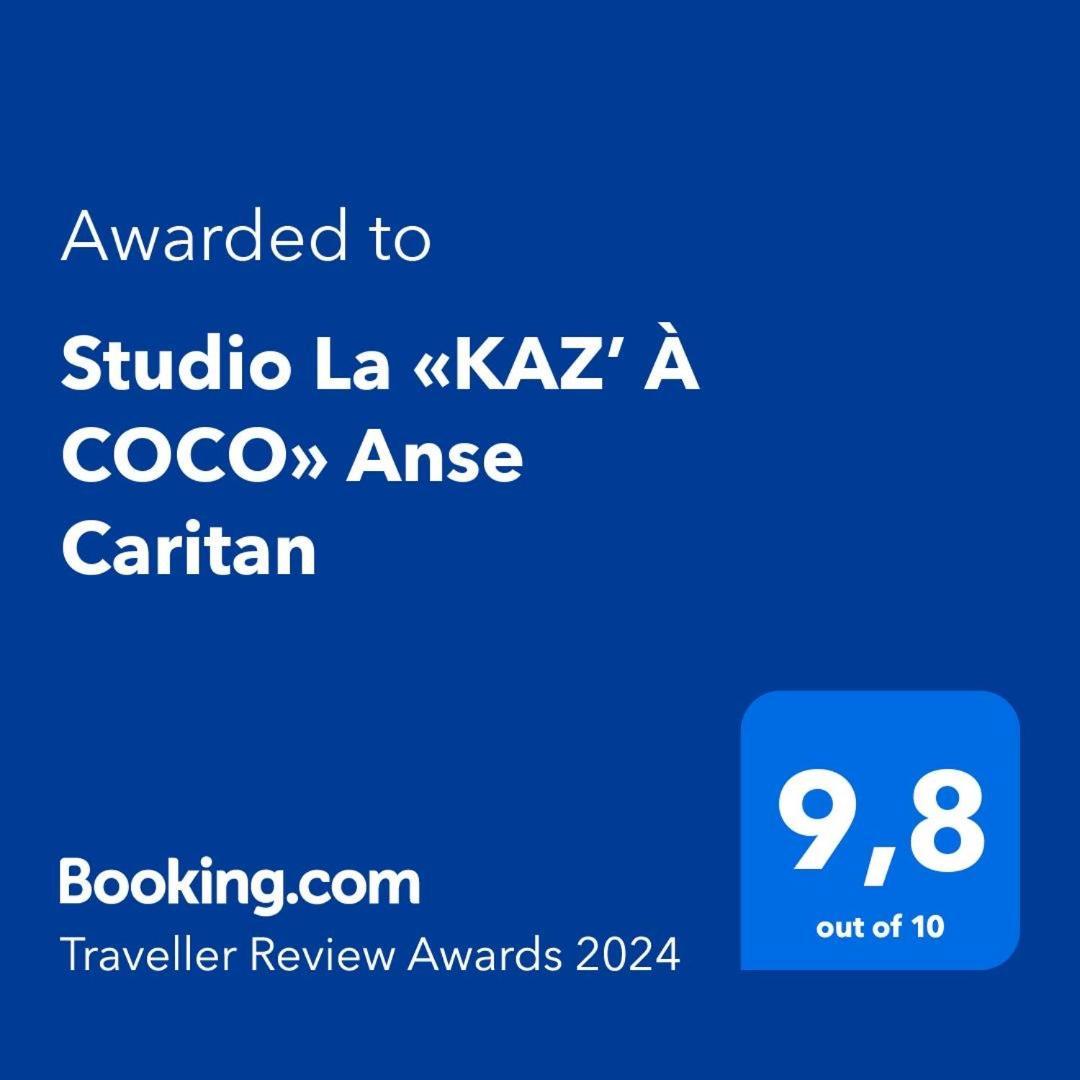 Studio La «Kaz' A Coco» Anse Caritan แซ็งแตนน์ ภายนอก รูปภาพ